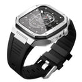 Luxury Integrated Case Strap for Apple Watch, 316L Stainless Steel